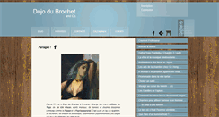 Desktop Screenshot of dojodubrochet.be