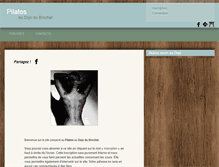 Tablet Screenshot of pilates.dojodubrochet.be