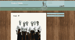 Desktop Screenshot of aikido.dojodubrochet.be