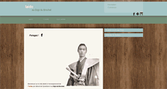 Desktop Screenshot of iaido.dojodubrochet.be